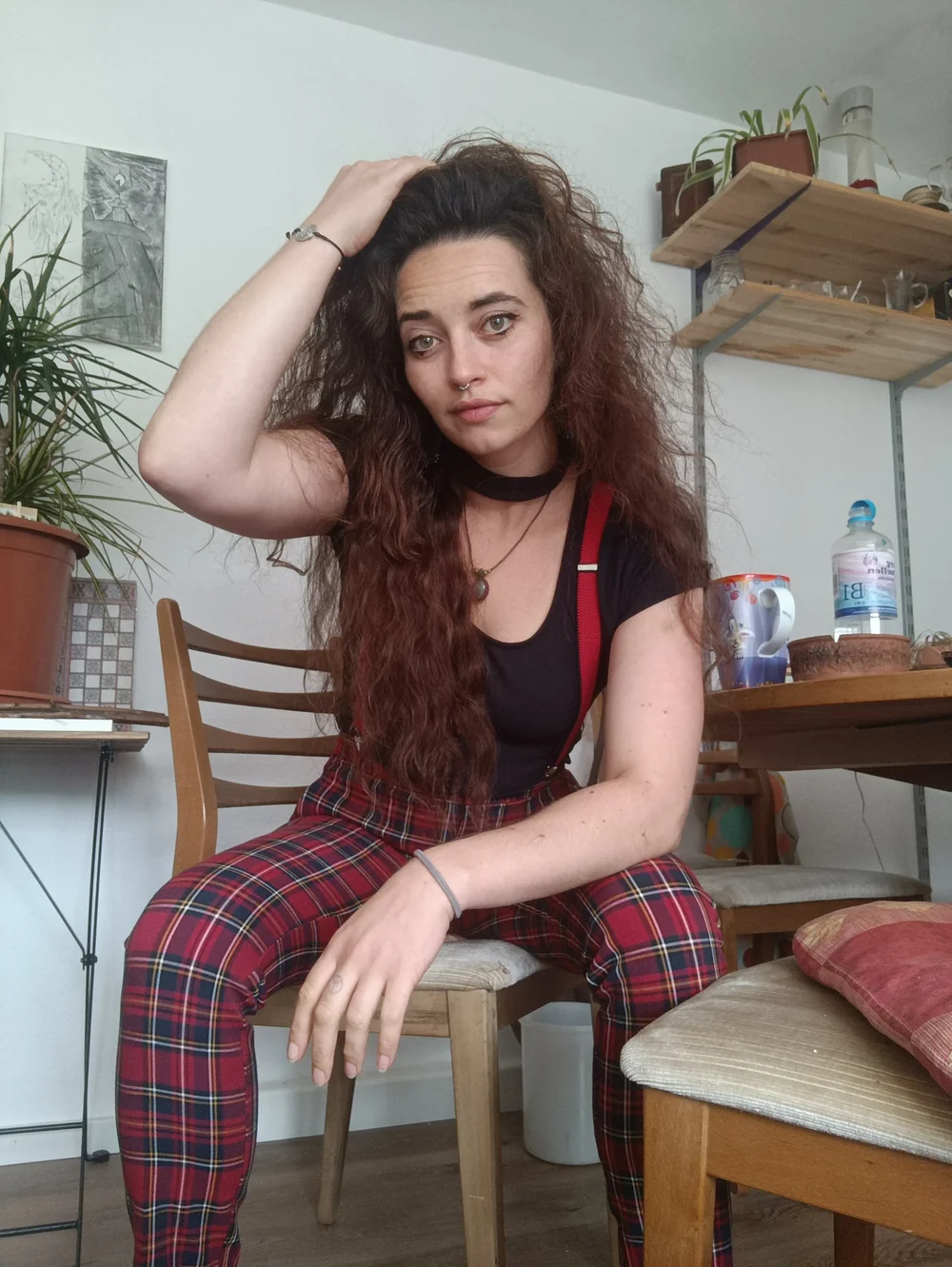 Aufnahme von Davina aus dem Team von Los gegen Rechts